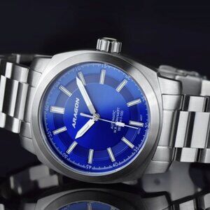 Aragon Parma Tritium NH35 Men's Watch - New Old Stock